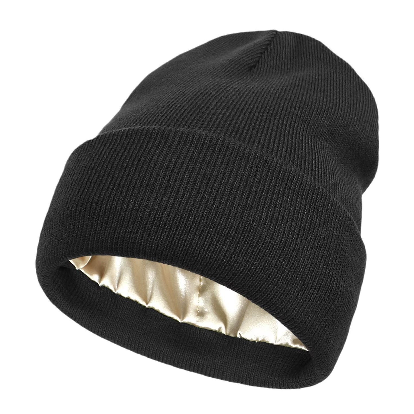Double-Layer Winter Hats for Women Men Beanies Knitted Solid Cute Hat Girls Female Beanie Caps Warmer Bonnet Ladies Casual Cap