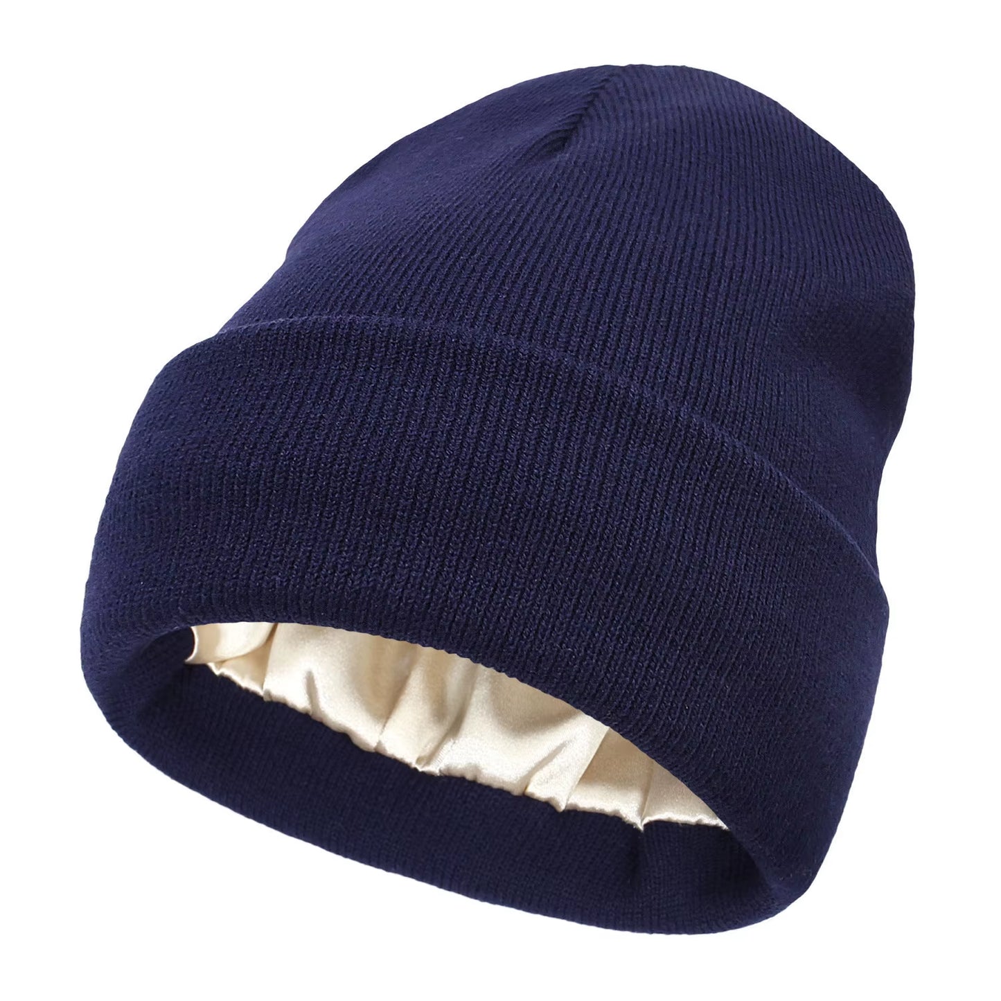 Double-Layer Winter Hats for Women Men Beanies Knitted Solid Cute Hat Girls Female Beanie Caps Warmer Bonnet Ladies Casual Cap