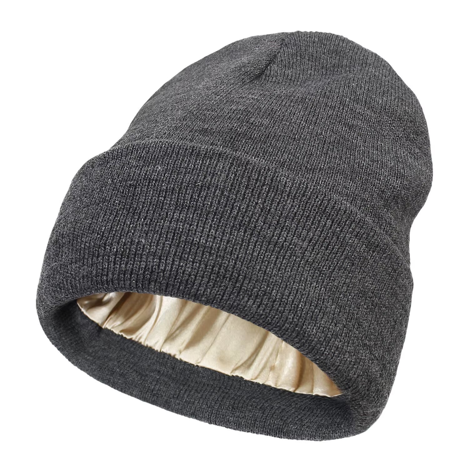 Double-Layer Winter Hats for Women Men Beanies Knitted Solid Cute Hat Girls Female Beanie Caps Warmer Bonnet Ladies Casual Cap